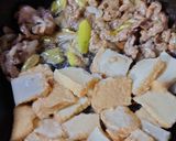 ヨウサマの減塩厚揚げとキャベツの味噌炒め作り方2写真