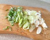 とろっと長ネギたまご丼作り方1写真