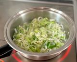 とろっと長ネギたまご丼作り方3写真
