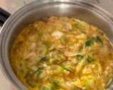 とろっと長ネギたまご丼作り方5写真