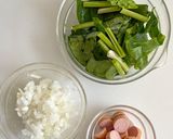 ヘルシー♡オートミールカレーリゾット作り方1写真