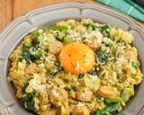 ヘルシー♡オートミールカレーリゾット作り方4写真