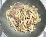牛こま肉とキノコたっぷりのハヤシライス作り方3写真