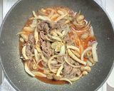 牛こま肉とキノコたっぷりのハヤシライス作り方5写真