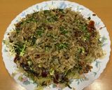 袋キャベツ一袋のダイエットお好み焼き作り方5写真