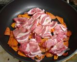 焼き人参と豚肉のしょうゆ系炒め作り方15写真
