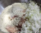 つくねハンバーグ作り方1写真