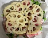 豚肉と春菊のくるくる蒸し作り方3写真