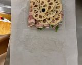 豚肉と春菊のくるくる蒸し作り方4写真