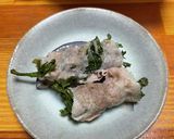 豚肉と春菊のくるくる蒸し作り方8写真