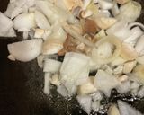 牛肉とほうれん草とエリンギのパスタ作り方6写真