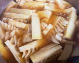 筍と油揚げの煮物作り方6写真