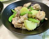 超簡単鶏とオリーブの白ワイン煮こみ作り方7写真