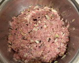筍と椎茸の豚つくね〜和風ハンバーグ風〜作り方2写真