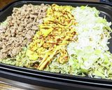 中島菜手延べうどんでホットプレート瓦そば作り方10写真