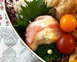 女子高校生弁当　2024.4.16作り方1写真