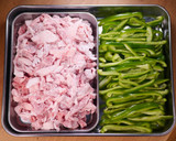 行列の中華屋の♡とろとろ餡もやし青椒肉絲作り方1写真