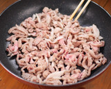 行列の中華屋の♡とろとろ餡もやし青椒肉絲作り方2写真