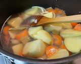 小松菜入りミートボールカレー作り方12写真
