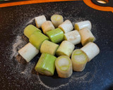餃子と長ネギの変わり種アヒージョ作り方1写真