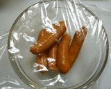 簡単！ピリ辛☆シャウエッセンマヨ作り方1写真
