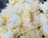 コスパごはん●カツオ節＆卵の焼き飯作り方1写真