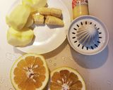 きな粉が入ったスムージー作り方1写真