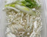 長ネギえのき納豆焼き作り方1写真
