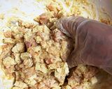 凍み豆腐（高野豆腐）入りチキンナゲット作り方3写真