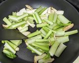 エリンギと小松菜の焼き和え☆柚子胡椒作り方2写真