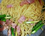 アスパラとベーコンのバター醤油パスタ作り方6写真