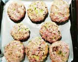 カレー風味★☆彩りグリルハンバーグ★☆作り方2写真