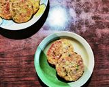 カレー風味★☆彩りグリルハンバーグ★☆作り方5写真