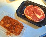 【土鍋で作る】豚キムならぬ『ラムキム』！作り方1写真