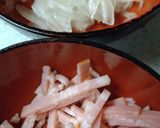 とろけるチーズのカルボナーラ作り方2写真