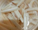 レンコンと山芋のきんぴら作り方1写真