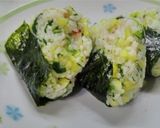 大根葉&沢庵おにぎり♡決めては韓国海苔作り方11写真