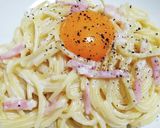 とろけるチーズのカルボナーラ作り方7写真