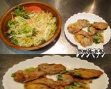 美味ドレ南蛮レモスコ玉ドレねぎ塩チキンサ作り方1写真