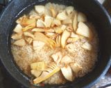焼き筍ご飯　発芽オーツ麦入り　花山椒作り方6写真