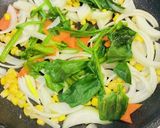 簡単♡厚揚げde野菜あんかけ作り方3写真