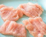 強力粉と片栗粉で鶏むね肉のサクサク唐揚げ作り方3写真