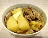 新じゃがが主役のバター醤油風味の肉じゃが作り方10写真