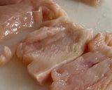 鶏むね肉の青椒肉絲風いため作り方2写真