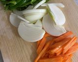 鶏むね肉の青椒肉絲風いため作り方3写真
