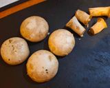 マッシュルームのホイル串焼き作り方1写真