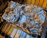 マッシュルームのホイル串焼き作り方4写真