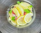 桃の冷製パスタ作り方6写真