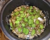 鮭と空豆の炊き込みご飯作り方3写真
