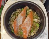 鮭と空豆の炊き込みご飯作り方4写真